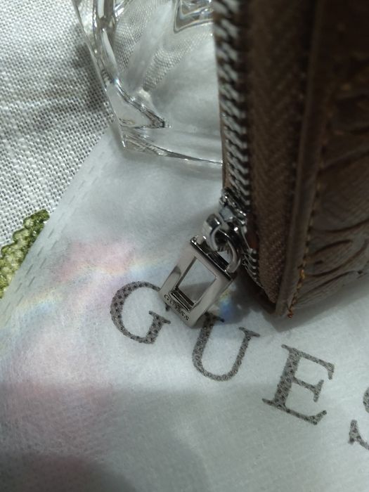 Porta moedas porta e cartões Guess Camel