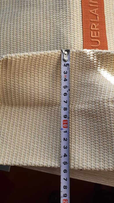 Saco beje Guerlain com pegas novo