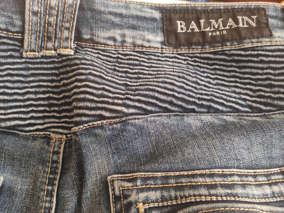 Oryginalne dżinsy Balmain