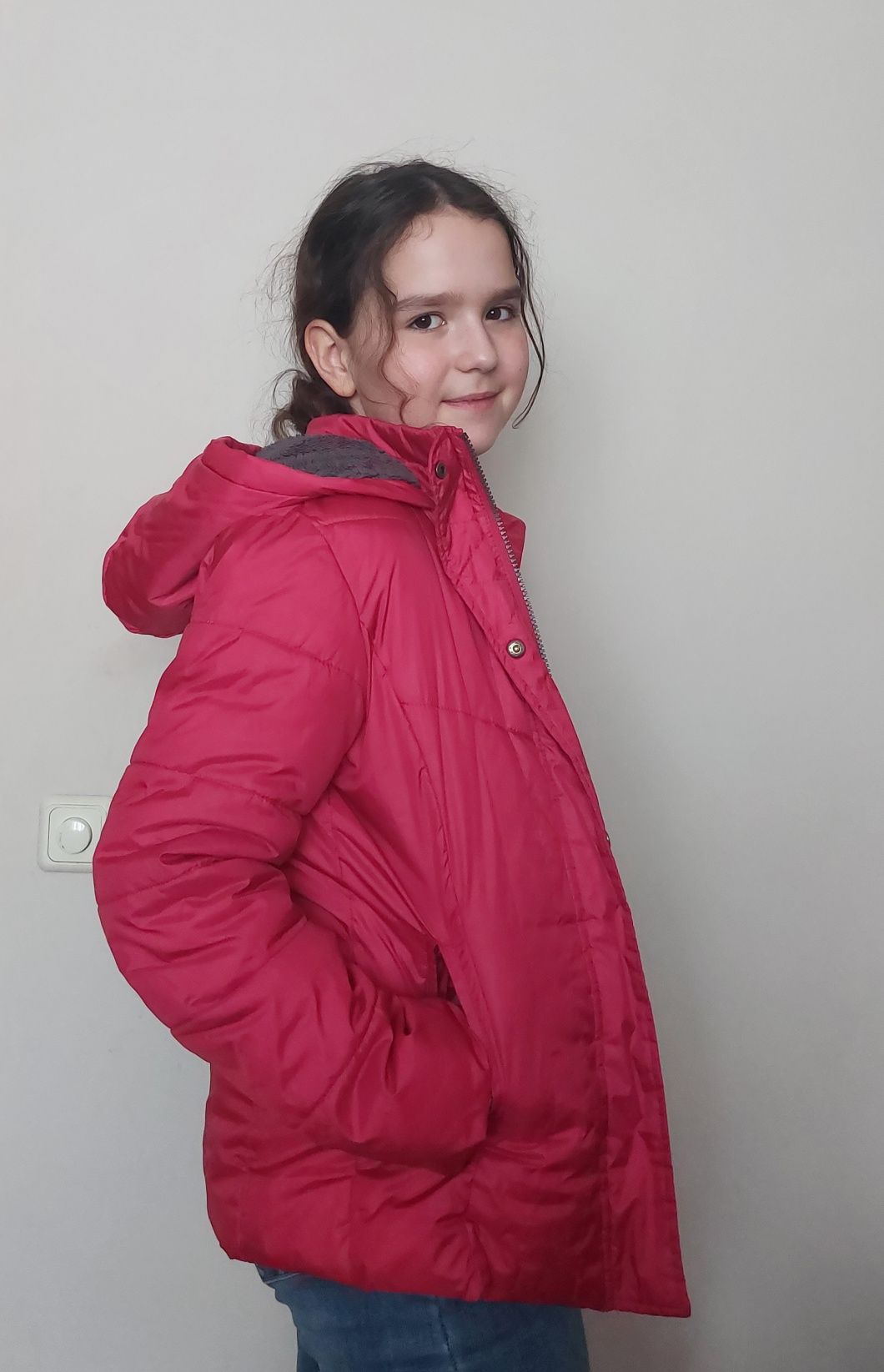 Куртка  для дівчинки демісезонна 150 см