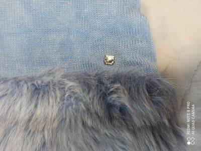 Шикарный комплект платье и шубка Fun&Fun