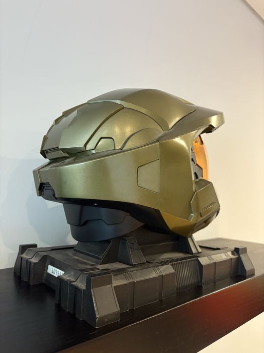 Capacete master chief com suporte