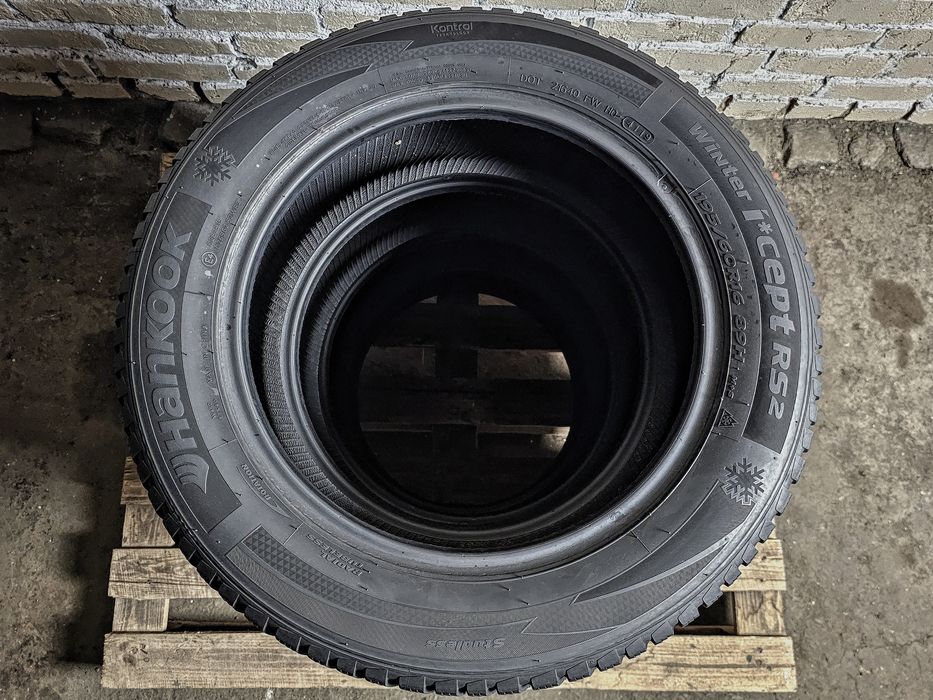 Зимові 195/60r16 Hankook | 2023 | 6.5mm | Стан нових | Преміум шини