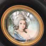 Miniaturowy portret . Maria Antonina Francja.