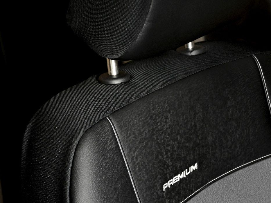 Pokrowce smoachodowe na fotele EkoSkóra Opel Vivaro 2 Renault Trafic 3