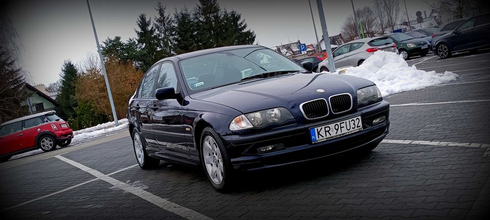 BMW Serii 3/E46/316i/Benzyna/105KM/Klima/Bogata wersja/Oryginał/BDB