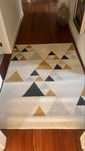 Carpete  1,20 x 1,70 padrao geometrico