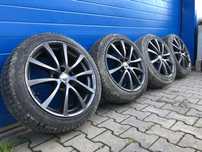 Felgi Kola Opony Borbet AUDI A4 S4 B8 A3 225/45/18 Zima 8mm