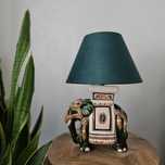 Lampa ceramiczna słoń