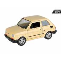 Model Autko Fiat 126P Kremowy Prl 1:34