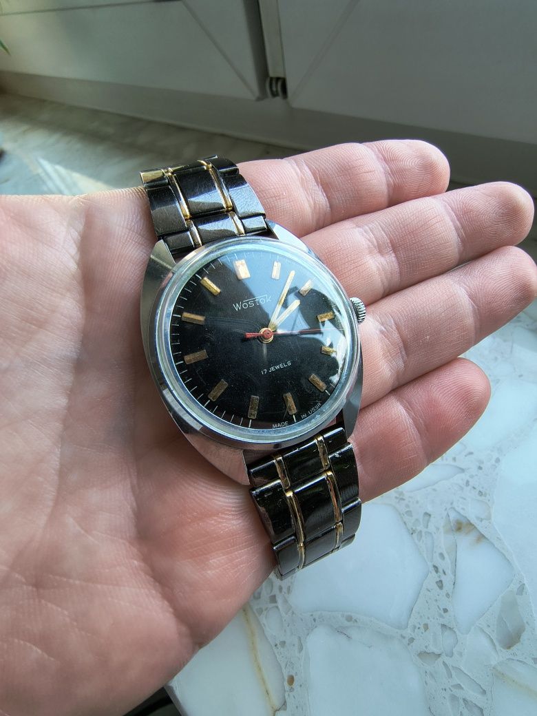 Zegarek Wostok 17 jewels bransoleta super stan serwis pobieda poljot