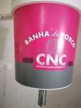 Balde com mola para aves