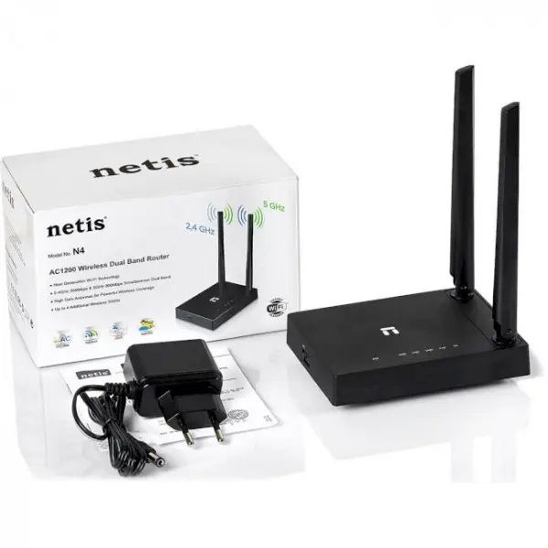 Маршрутизатор, wi fi роутер Netis N4