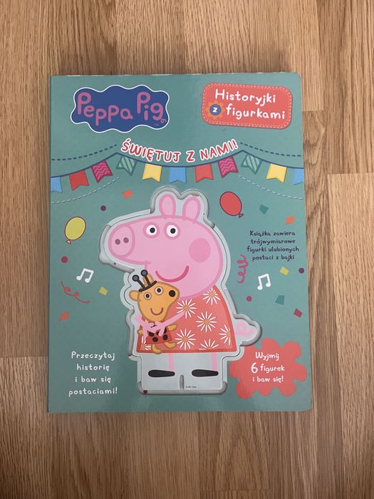 Książeczka z figurkami 3D Świnka Peppa