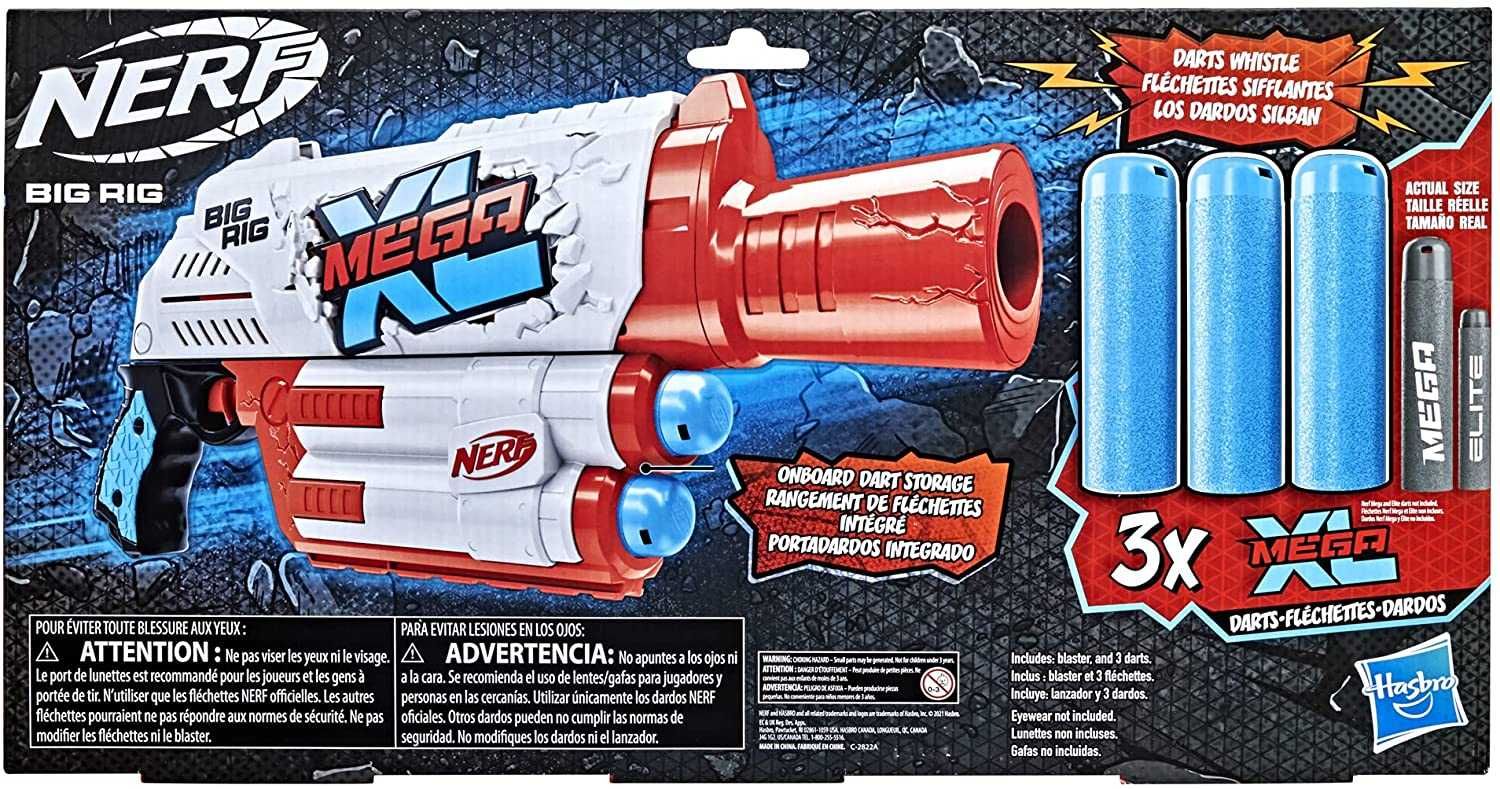 Нерф серии Мега XL Биг Риг NERF Mega XL Big Rig Blaster