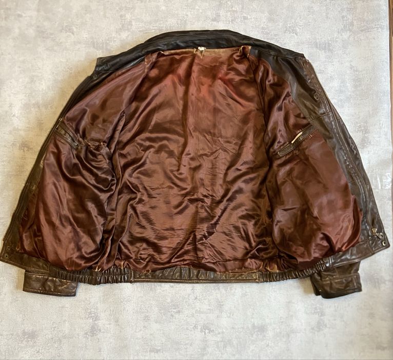 Prawdziwa skóra ciężka pilotka wojskowa