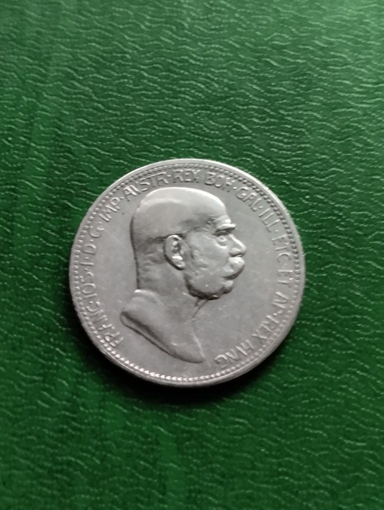Срібна монета 1крона1908р.Австро-Угорщина.