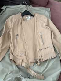 Новая кожаная куртка, испанской фирмы Uterque, размер M/L