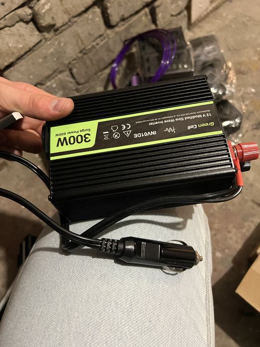 Przetwornica green cell 300w/600w 12v