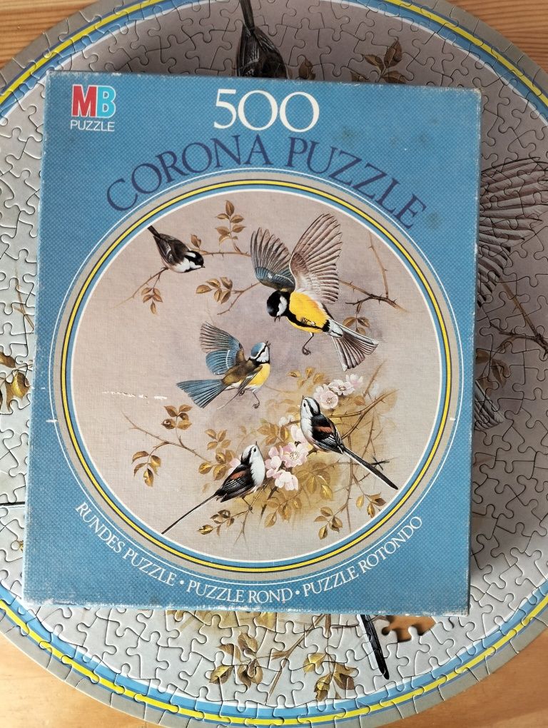 Puzzle MB Corona, 500, Blue tits