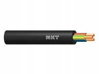 Nkt Kabel Przewód Ziemny 3X2,5 Ykyżo 0.6/1Kv Miedziany Czarny 1M