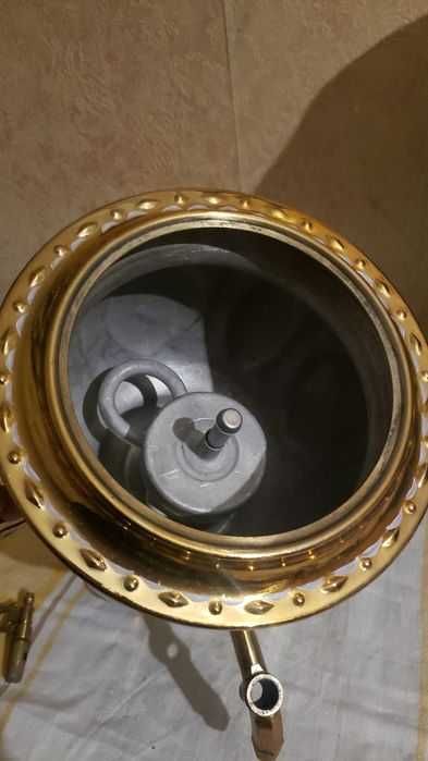 Рідкісний самовар Емальований електричний виробник Тула 1991