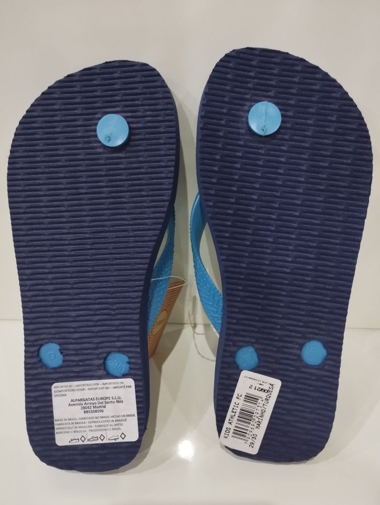Havaianas Azuis Novas