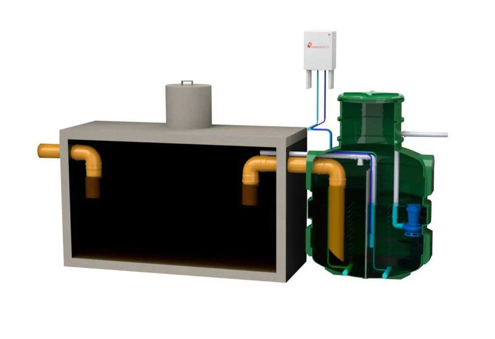 Modernizacja szamba na oczyszczalnię / Moduł BioSolid 4