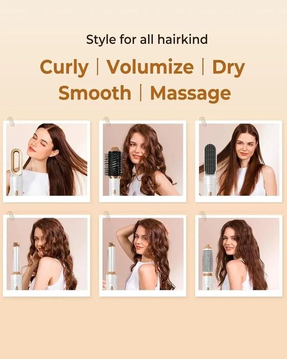 UKLISS Air Styler Set 6 in 1 — преміальний набір для укладання волосся
