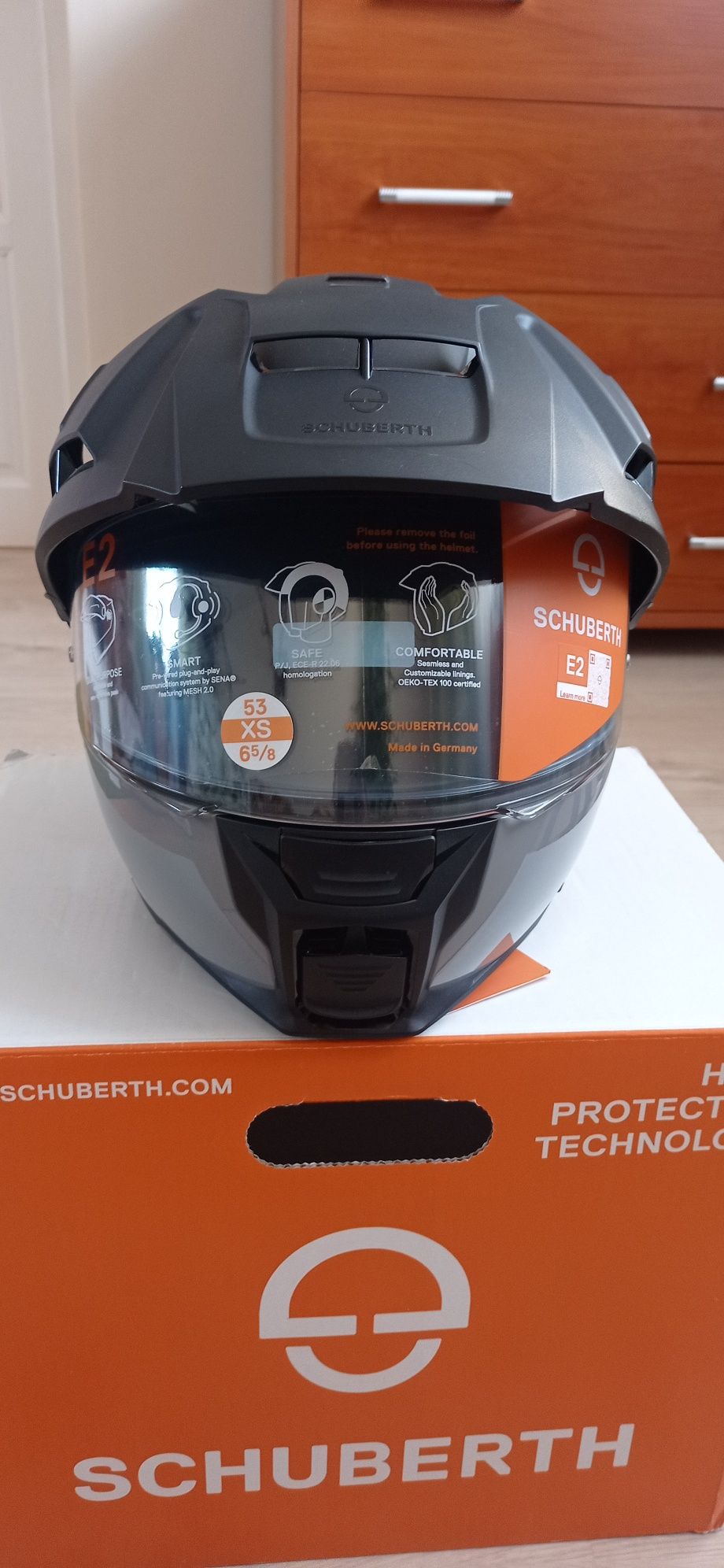 Kask szczękowy Schuberth E2 rozm.XS