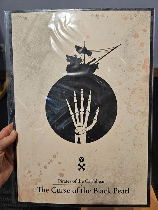 Zestaw plakatów rysunkowych z filmów