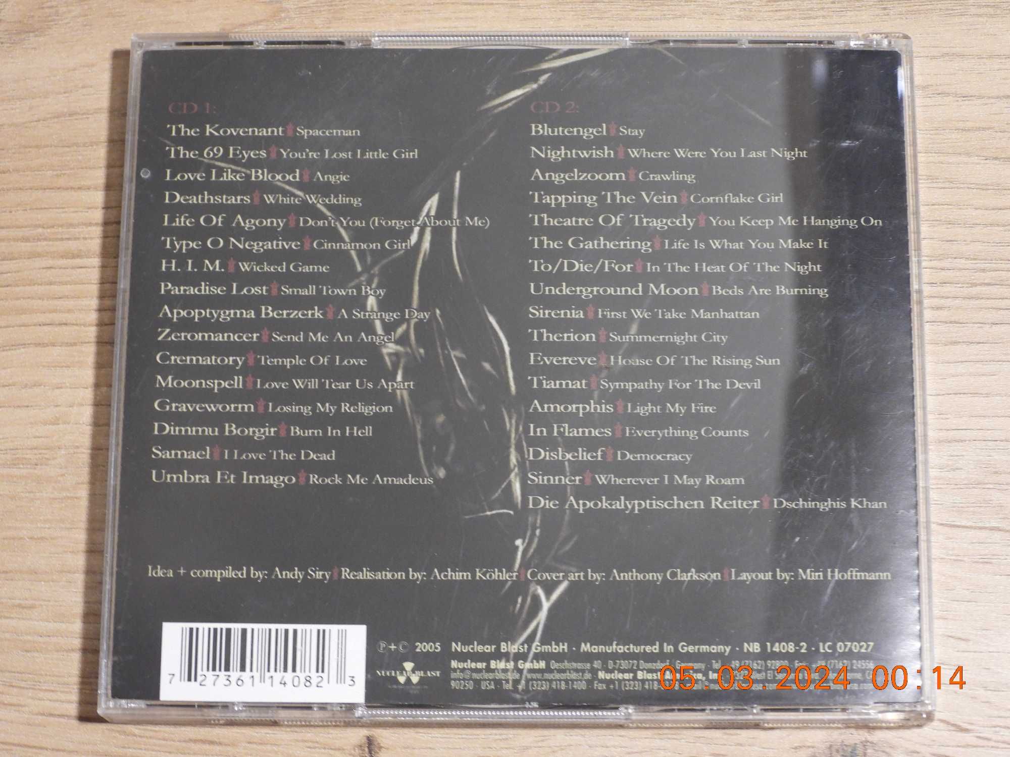 Cover It Up - vol. 2   - 2xCD...HIM, Tiamat, Paradise Lost...