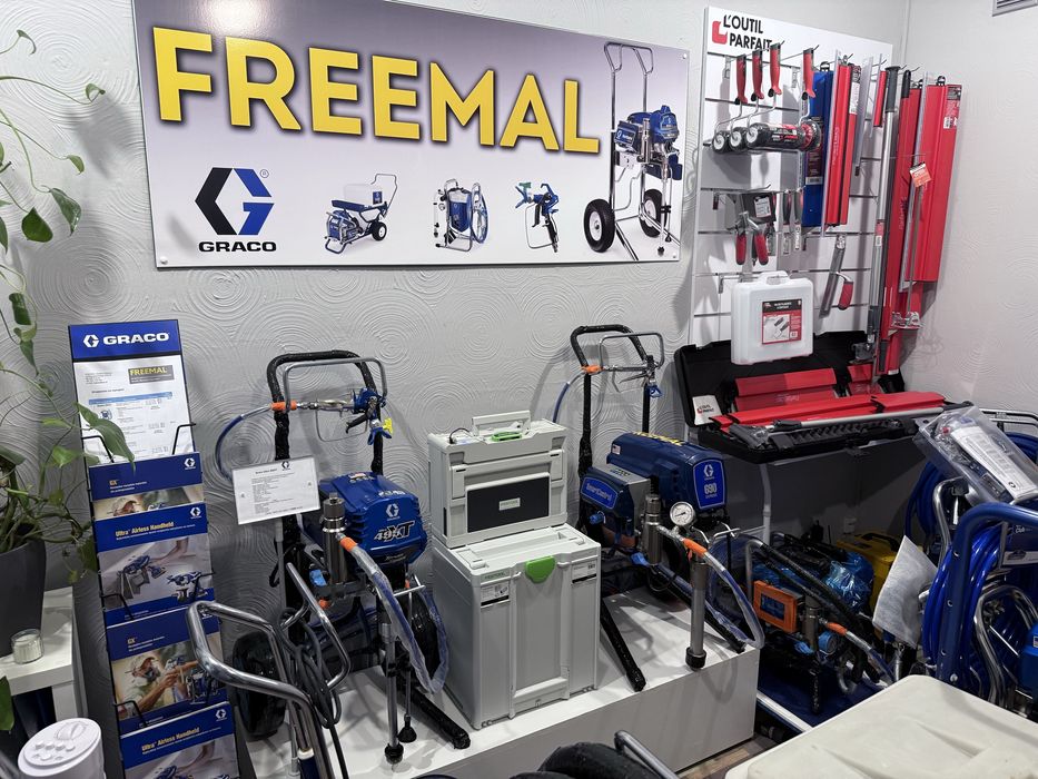 Pistolet Agregat Graco FinishPro HVLP 9.5 Wynajem Poznań