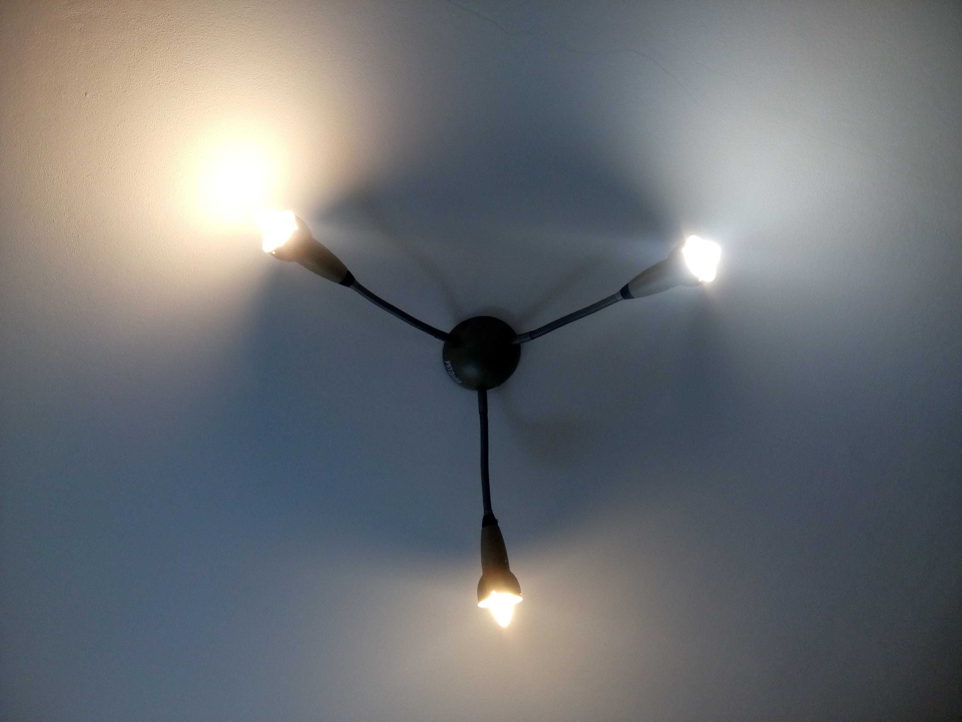 Lampa sufitowa - trzy ramiona ( pająk ) - sprzedam