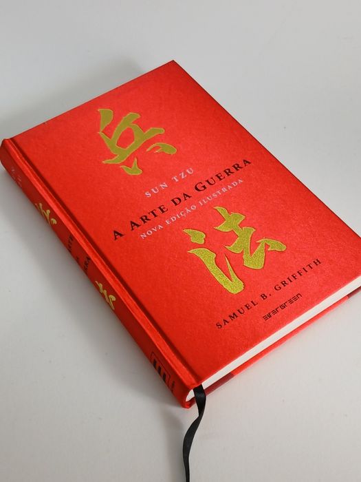 Livro A ARTE DA GUERRA de Sun Tzu ilustrado - novo