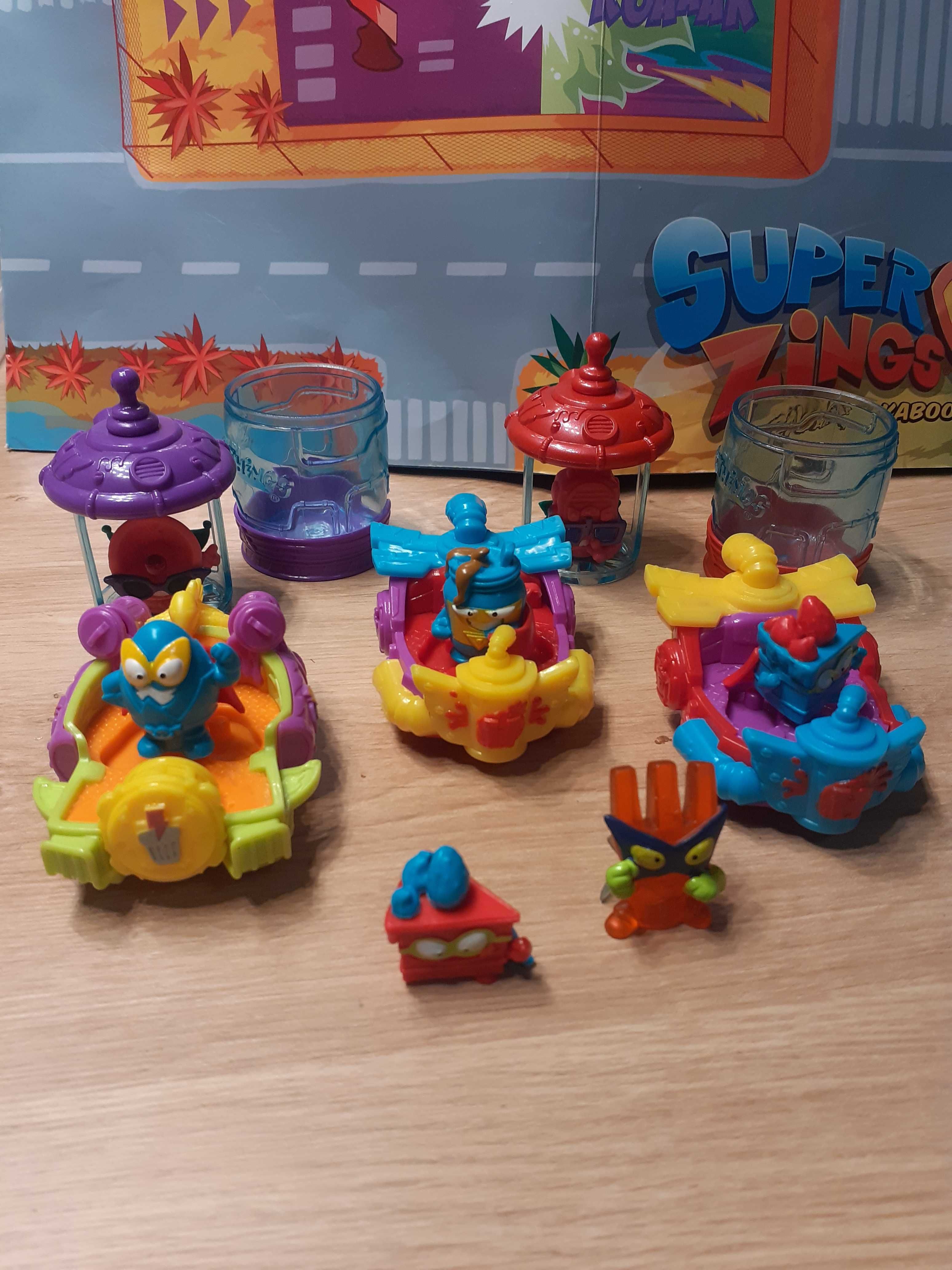 Super zings 3 pojazdy, 2 bazy, 7 Super zings