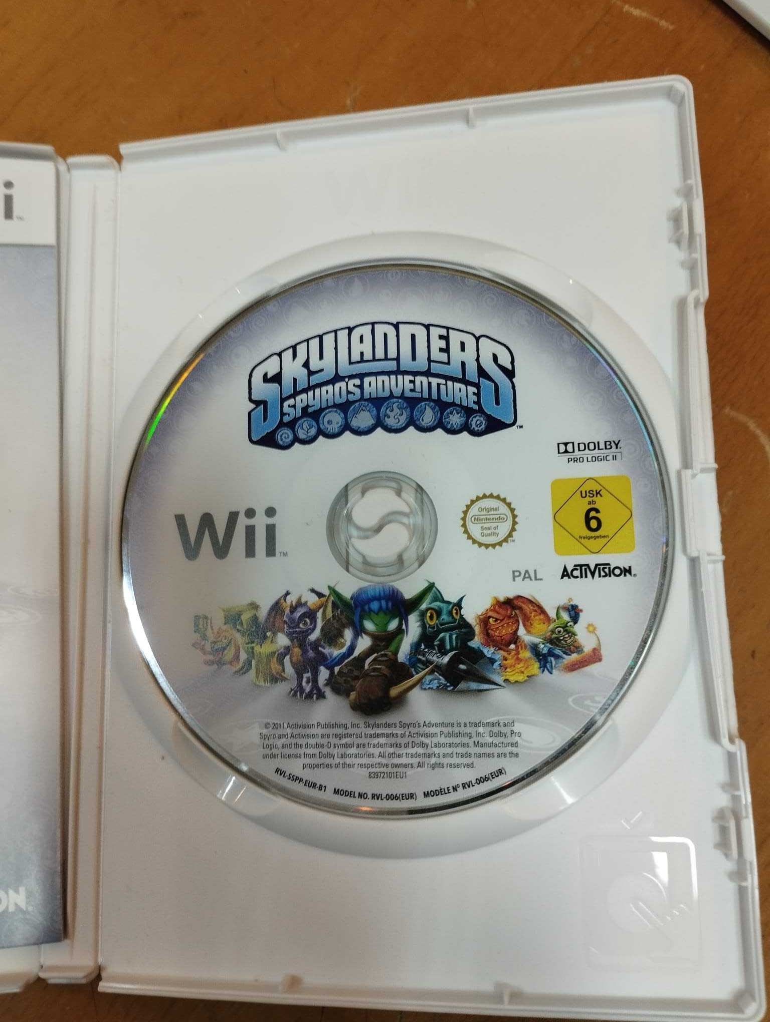 Jogo Wii skylanders spyro's adventure
