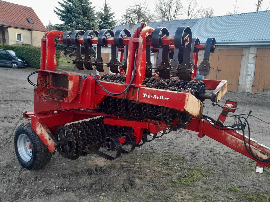 Wały He-Va tip roller 6.5m włóka hydrauliczna