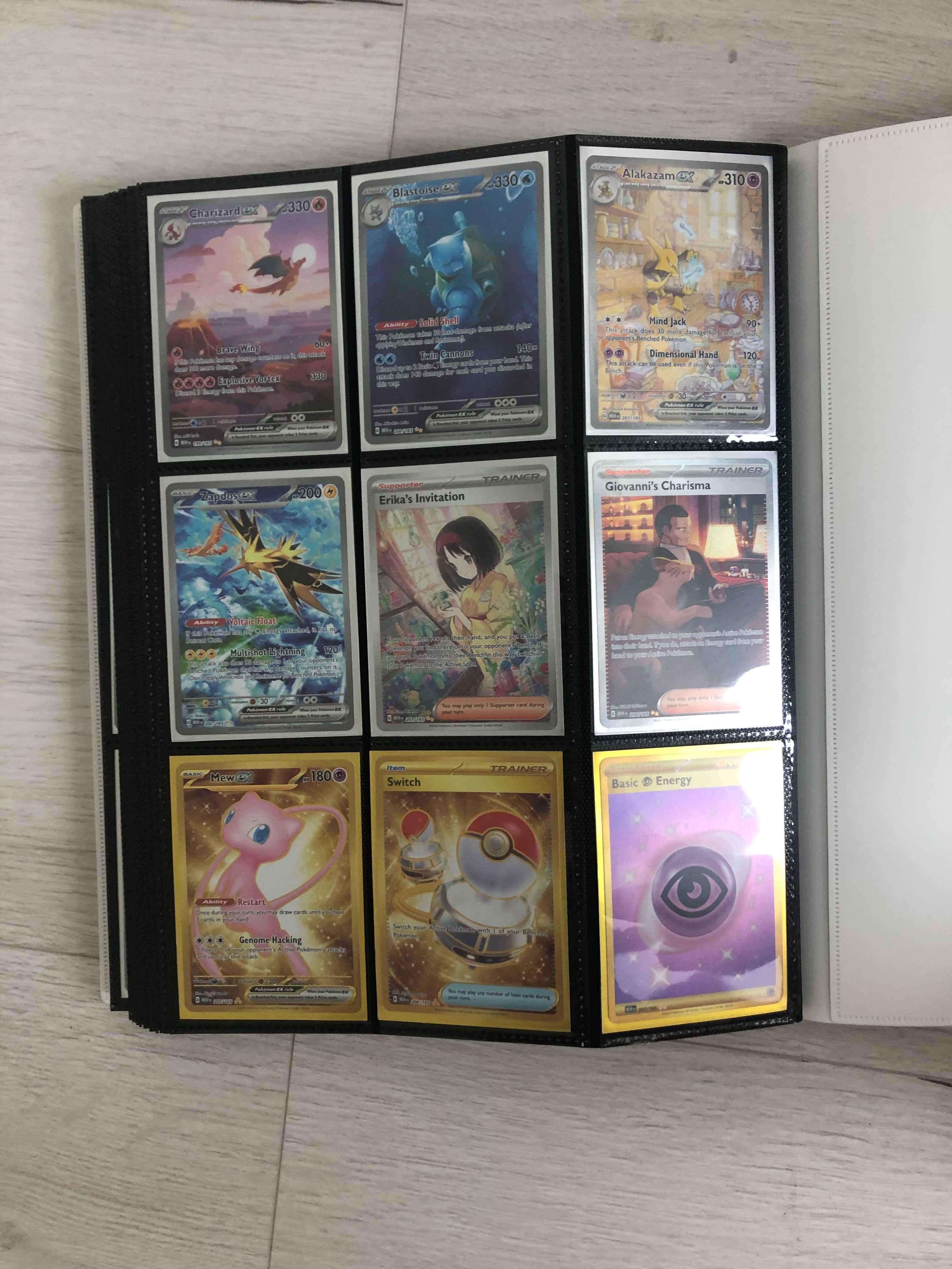 Kompletny Master Set 151 Pokemon 207 kart