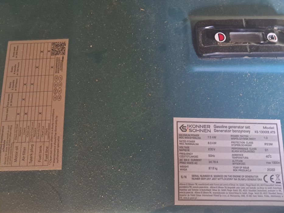 Генератор Konner Sohnen