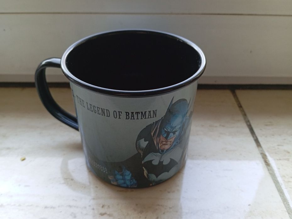 Kubek metalowy Batman DC Comics The Legend Of Batman ok 10 cm