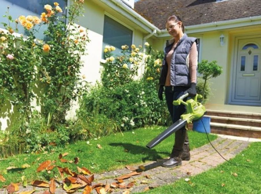 Повітродувка-пилосос садова RYOBI RBV3000CSV, 3000Вт