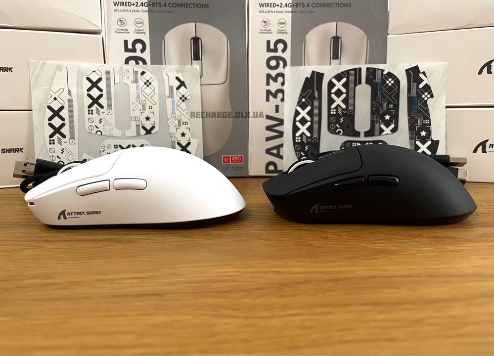 НОВІ Мишки Attack Shark X3 26000DPI Wireless | ІГРОВА МИШКА