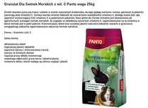 Granulat Podstawowy Panto Z Wit. C Dla Świnek Morskich 25kg