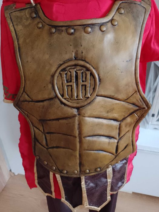 NOWY strój karnawałowy RZYMIANIN GLADIATOR WOJOWNIK 134/140 (308)