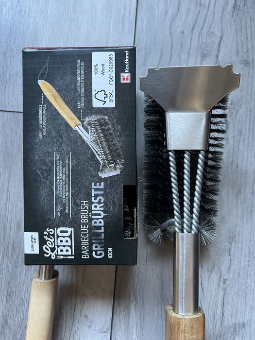 Щітка для чищення решітки трирядова для грилей Weber/Napoleon