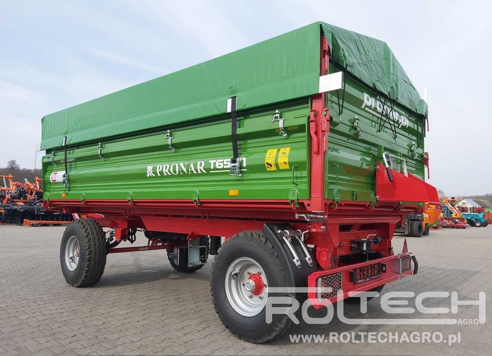Przyczepa Rolnicza PRONAR PT606 PT610 PT510 PT612 T680 Plandeka GRATIS