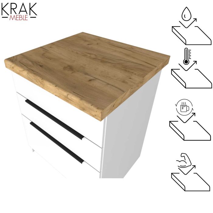 Blat kuchenny roboczy na wymiar docięty co do milimetra dostawa gratis