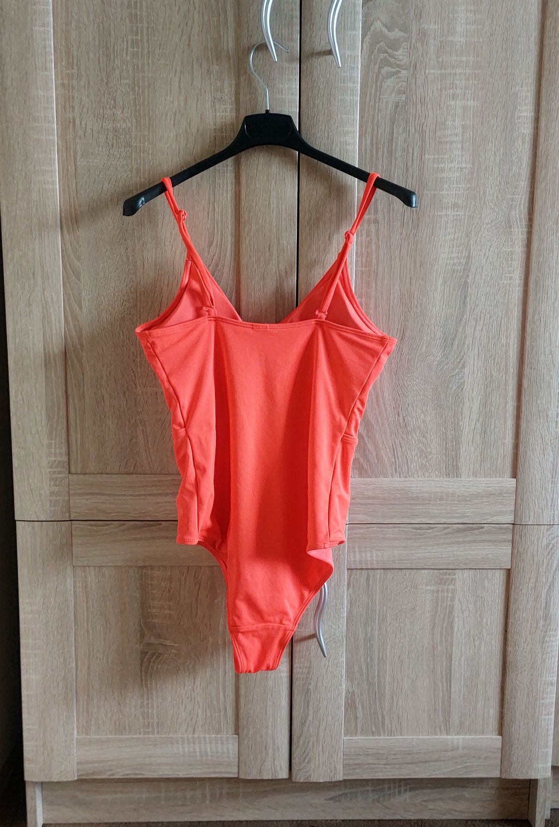Strój kąpielowy bikini push up jednoczęściowy neonowy M/L Primark