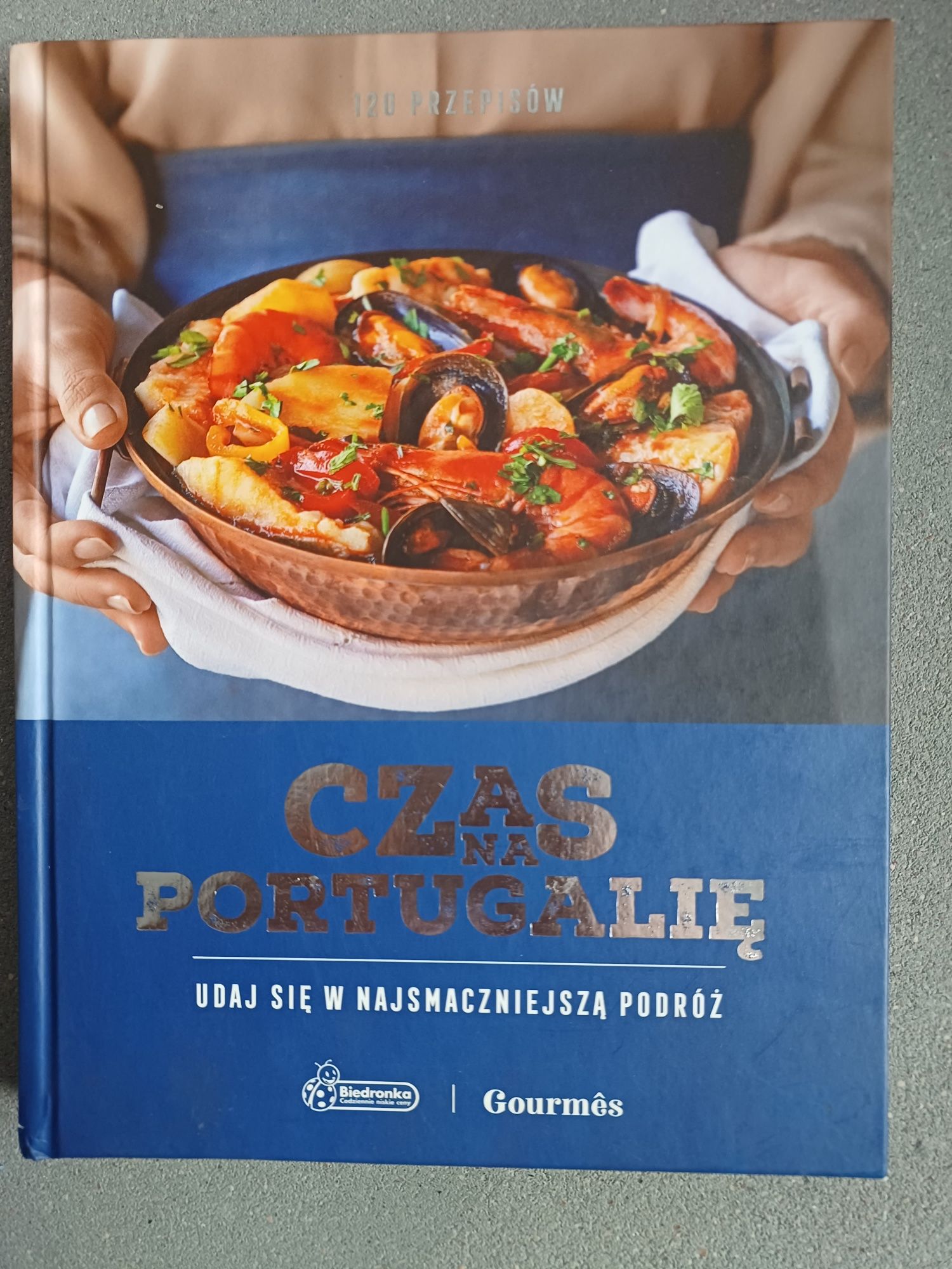 Książka czas na Portugalię 120 przepisów